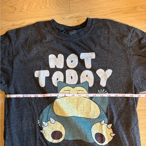 Pokemon Snorlax T-Shirt “Not Today” - Picture 4 of 5